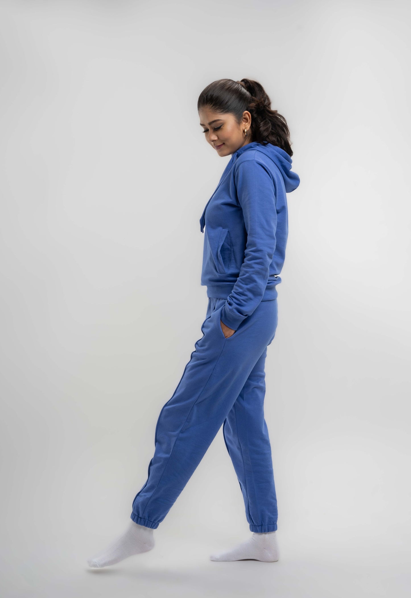 UltraPlush Joggers in Blue Iris