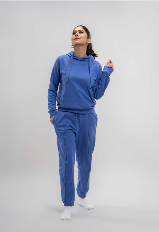 Classic Comfort Co-ord in Blue Iris