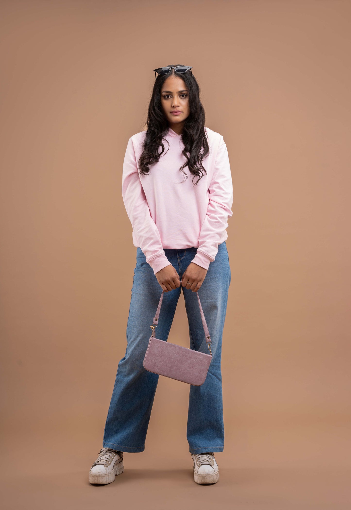 Unwind Hooded Sweatshirt in Candy Pink