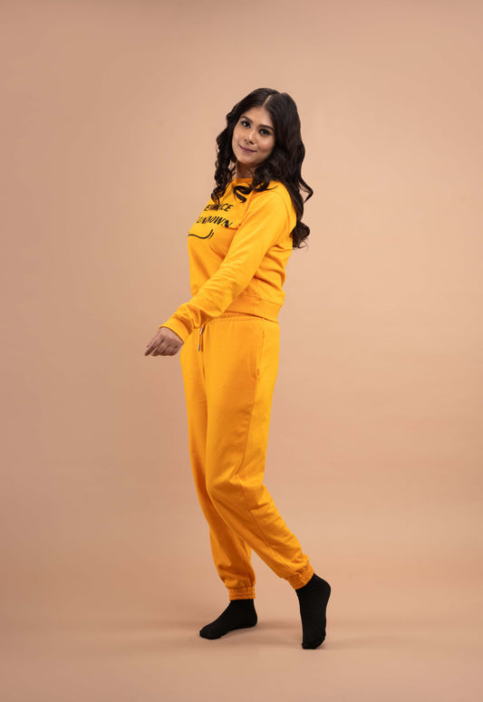 Soft Comfort Joggers in Mustard Magic