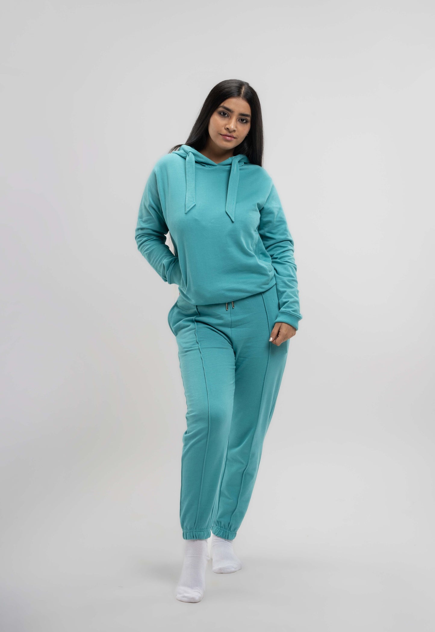 "YouBeYou" Comfort Hoodie in Coastal Blue