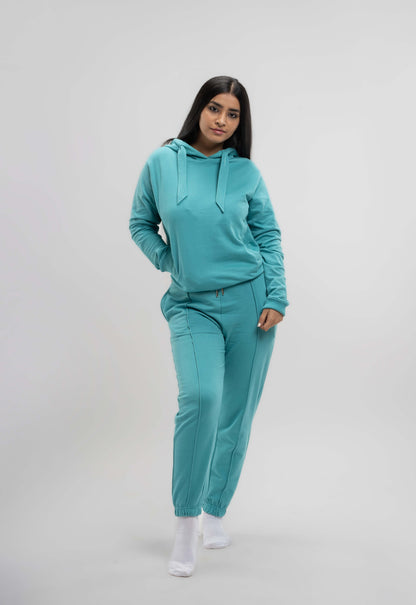 "YouBeYou" Comfort Hoodie in Coastal Blue