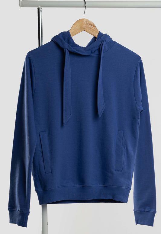 "YouBeYou" Comfort Hoodie in Blue Iris