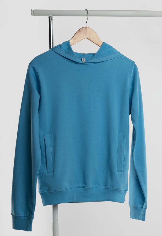 Unwind Hooded Sweatshirt in Paradise Blue